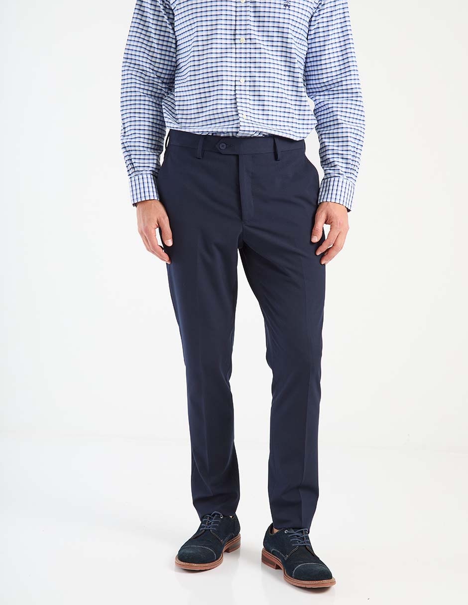 Pantalón de vestir slim para hombre