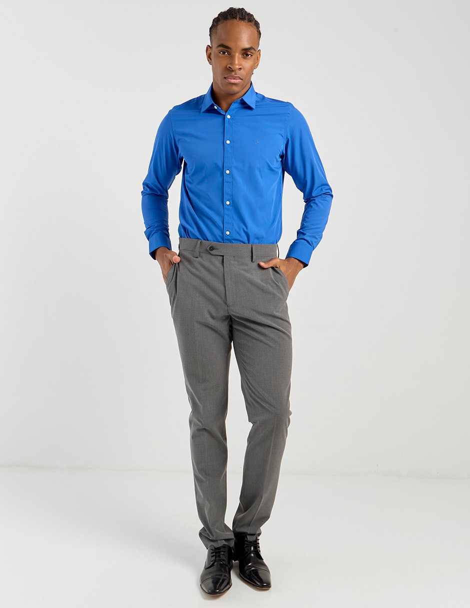 Pantalón de vestir slim para hombre 3