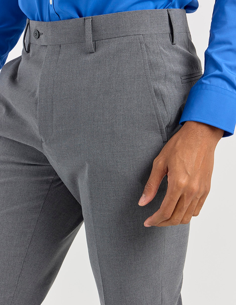 Pantalón de vestir slim para hombre 4