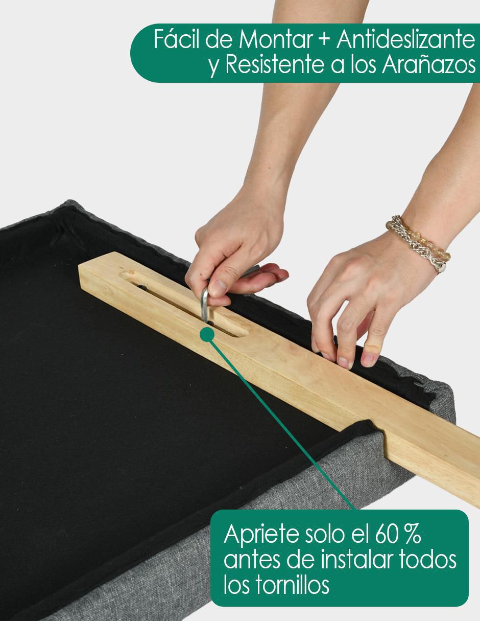 Cabecera armable Hydemu Twin de madera 8
