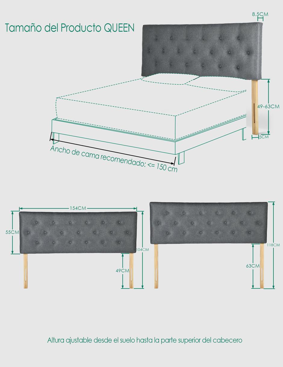 Cabecera armable Hydemu de madera 8