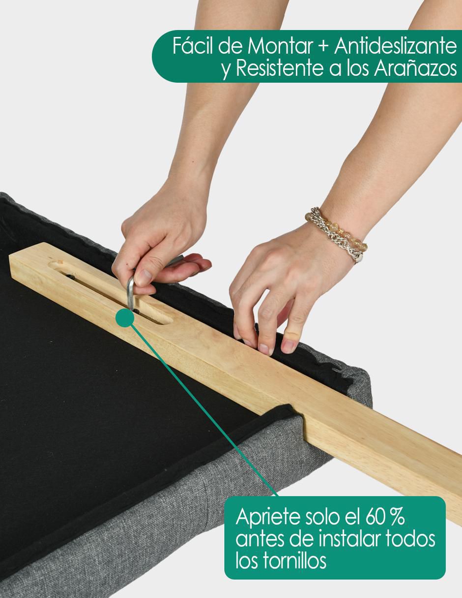 Cabecera armable Hydemu de madera 5