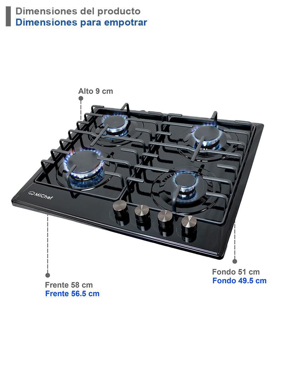 COMBO FUSILLI PARRILLA 60 CM CON 4 QUEMA COMBO FUSILLI PARRILLA 60 CM CON 4 QUEMA