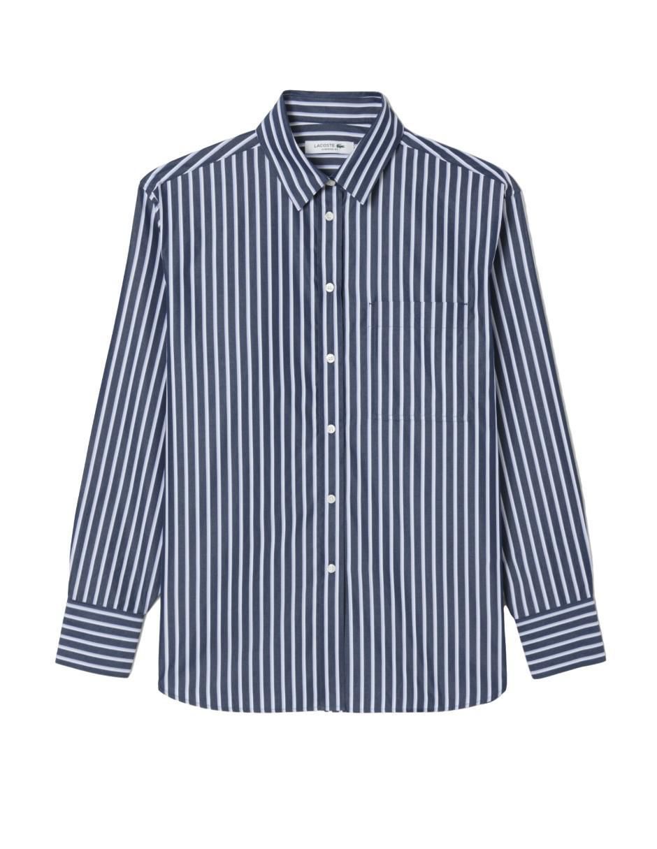 Camisa de algodón manga larga para mujer 1
