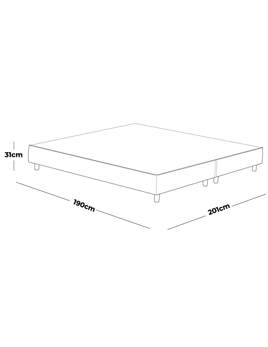 Base para cama Sander 3