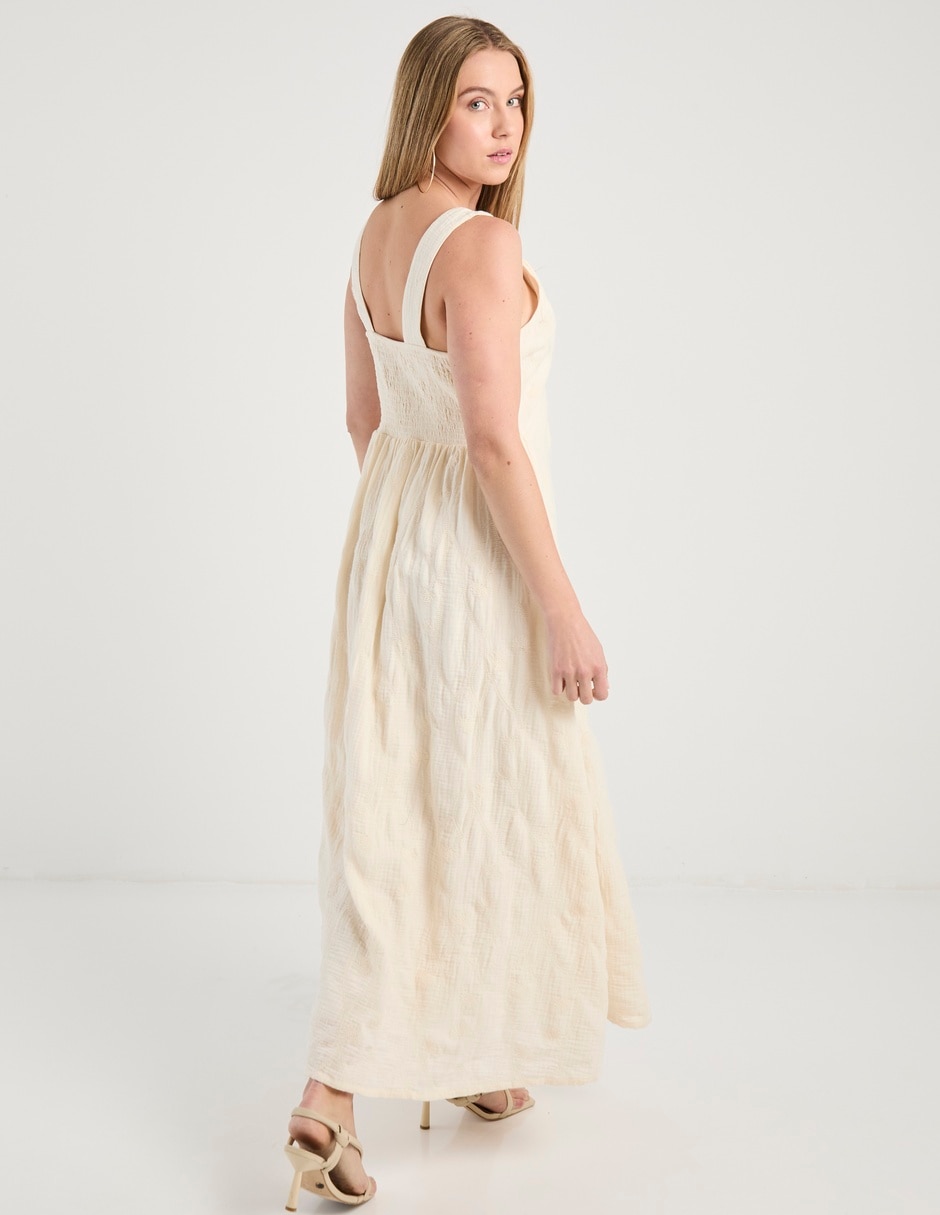 Vestido largo casual Now & Then para mujer