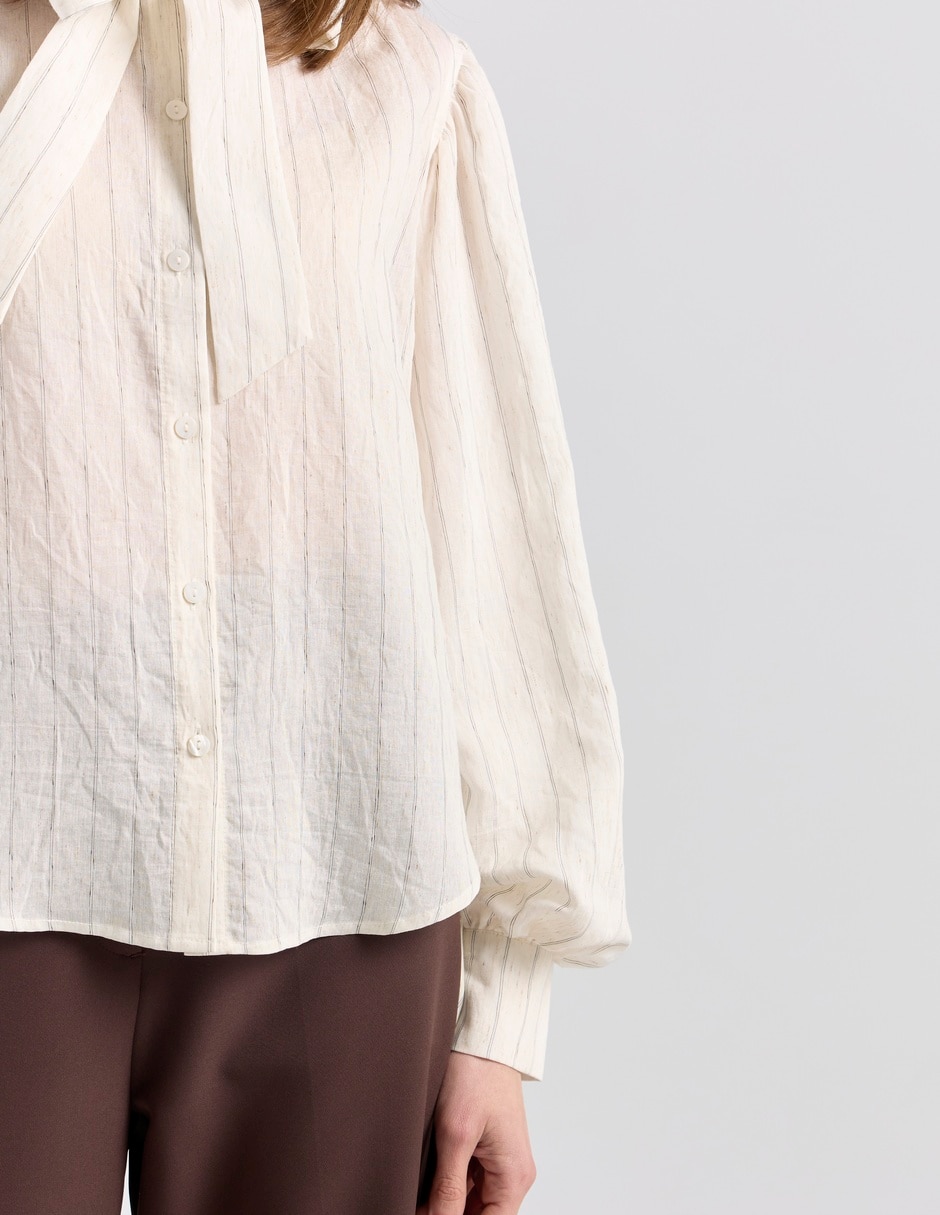 Blusa manga larga para mujer