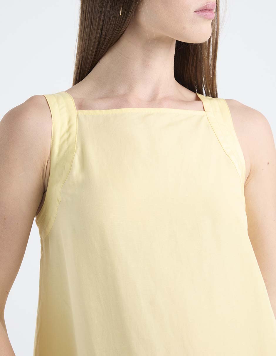 Vestido crop casual Kur.Kuma para mujer