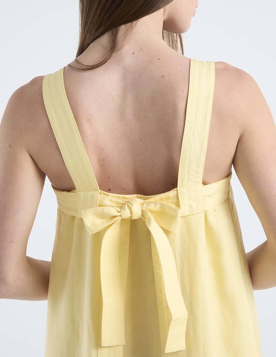 Vestido crop casual Kur.Kuma para mujer