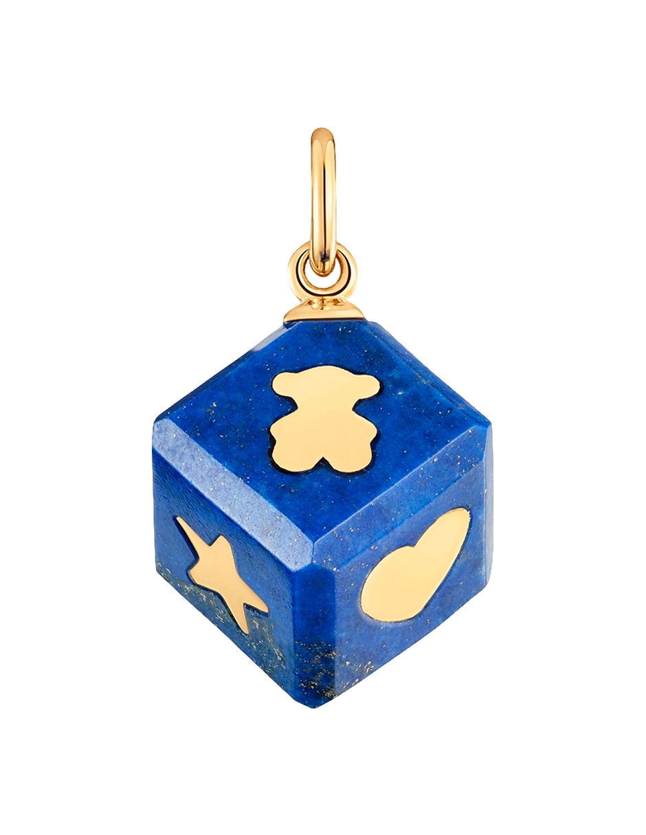 Dije de cubo cube de oro amarillo 14 K