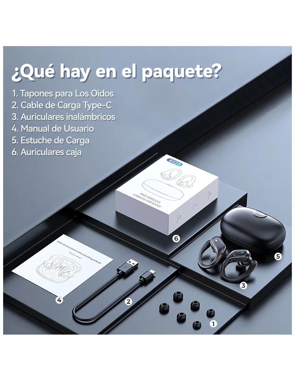 Audífonos In-Ear Belug inalámbricos con cancelación de ruido