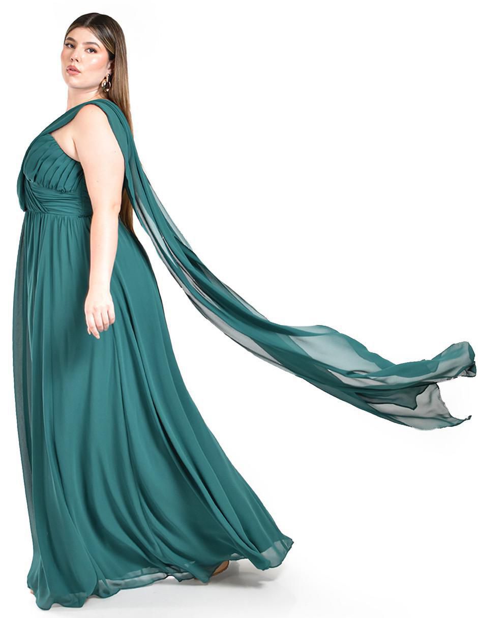 Vestido maxi de fiesta escote Corazón 7