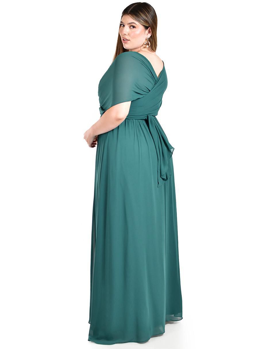 Vestido maxi de fiesta escote Corazón 5