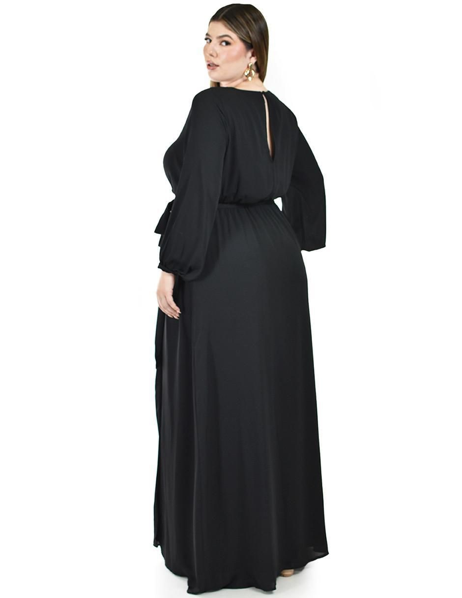 Vestido maxi fiesta roman fashion para mujer