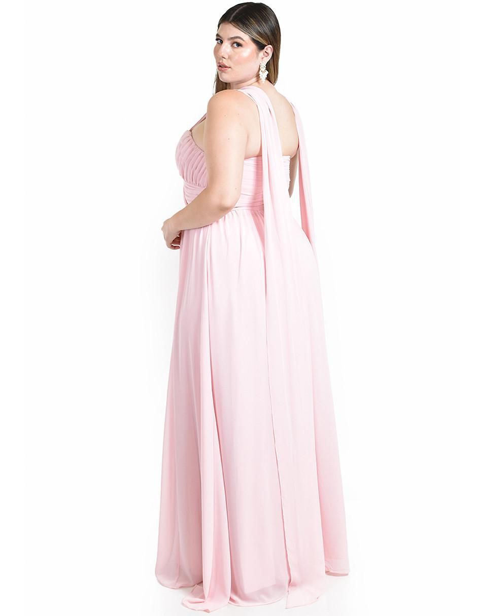 Vestido maxi de fiesta escote Corazón 5