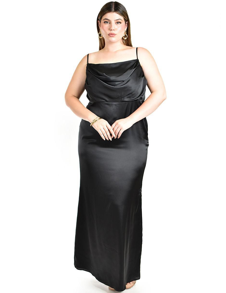 Vestido maxi de fiesta escote Cuadrado Vestido maxi de fiesta escote Cuadrado