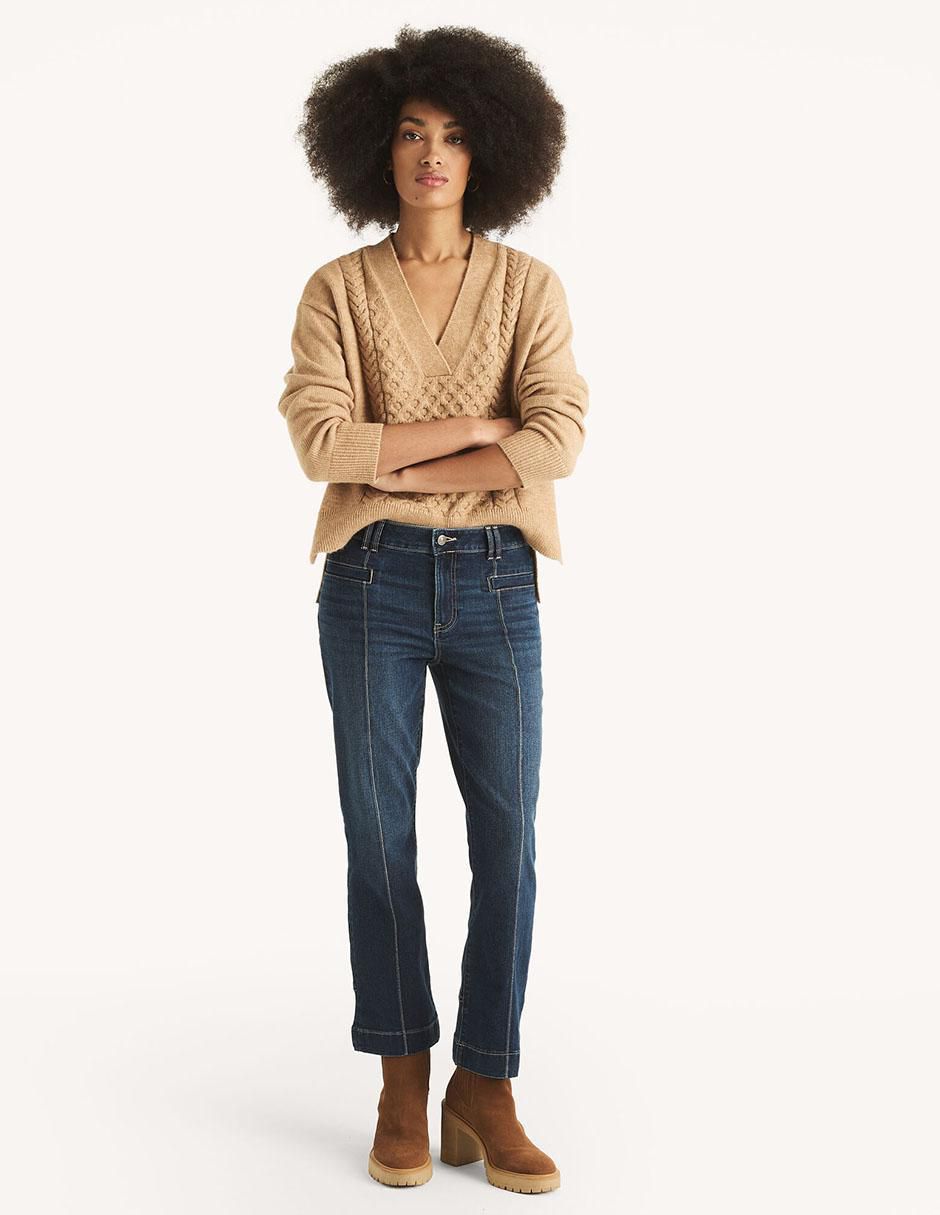 Pantalón straight para mujer