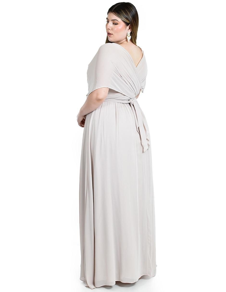 Vestido maxi de fiesta escote Corazón 5