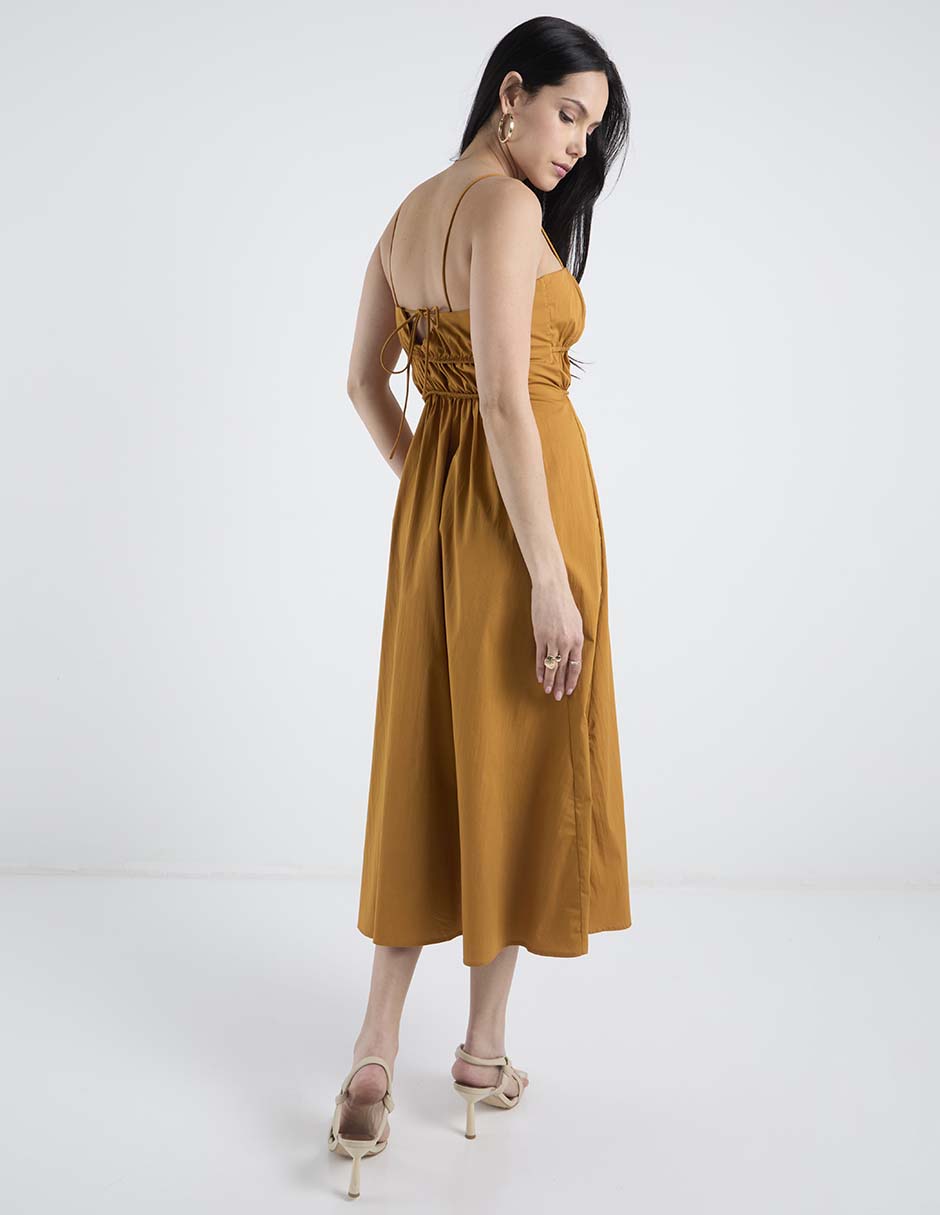 Vestido crop casual Kur.Kuma para mujer