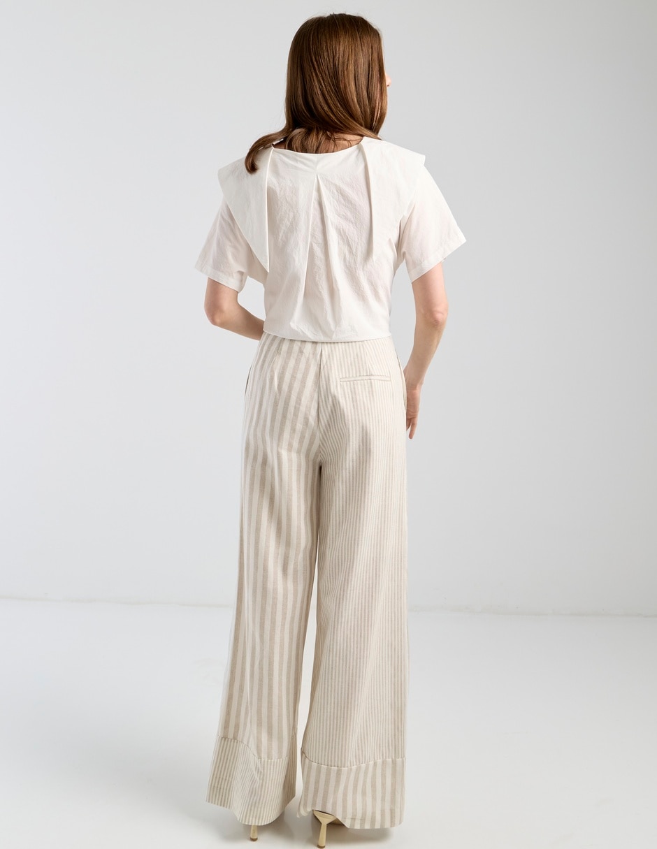Pantalón coulotte Kur.Kuma straight para mujer
