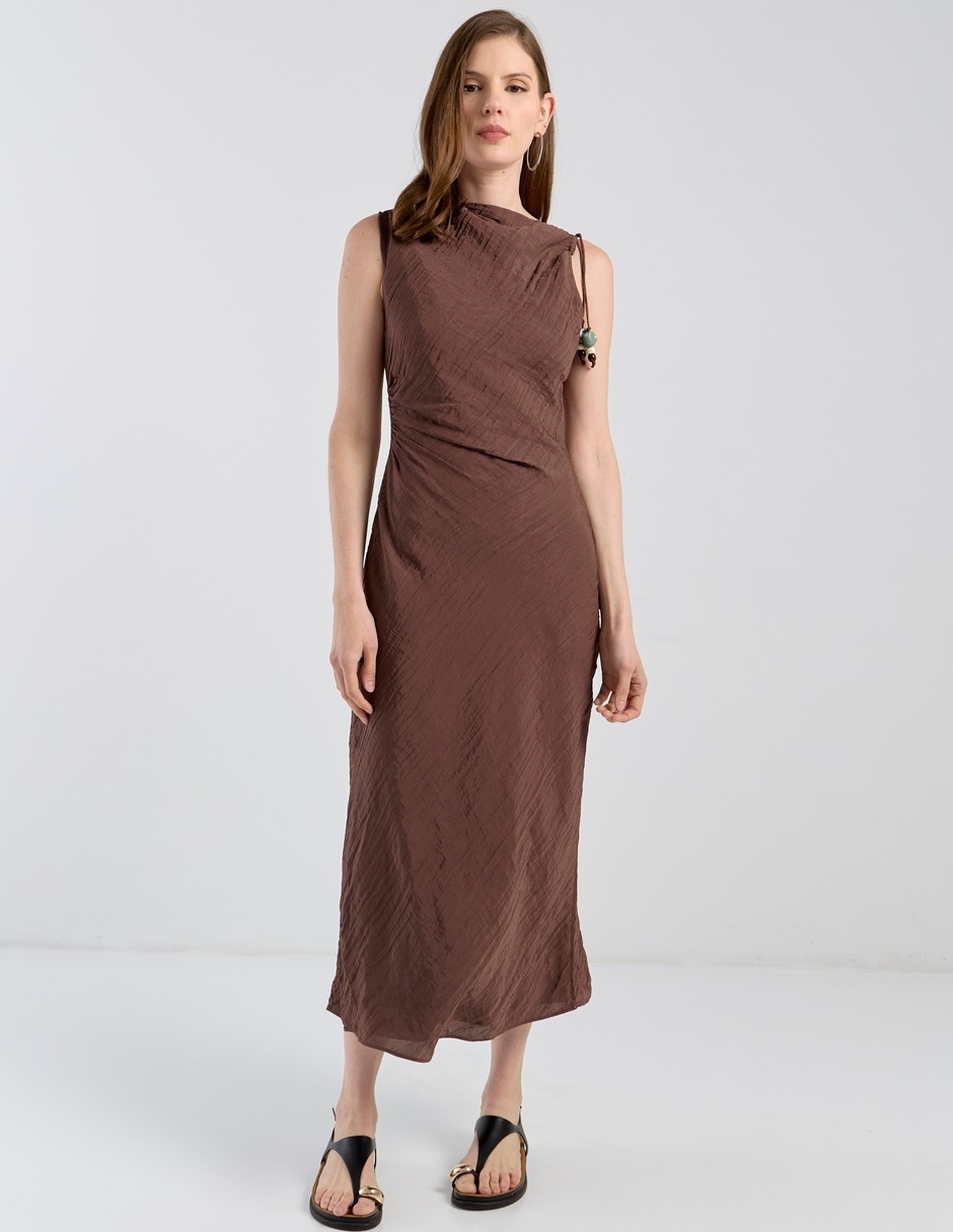 Vestido crop casual para mujer