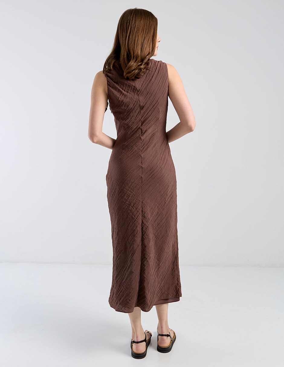 Vestido crop casual Kur.Kuma para mujer