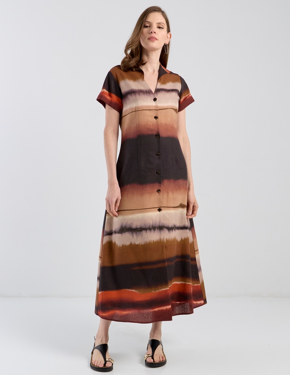 Vestido crop casual Kur.Kuma para mujer