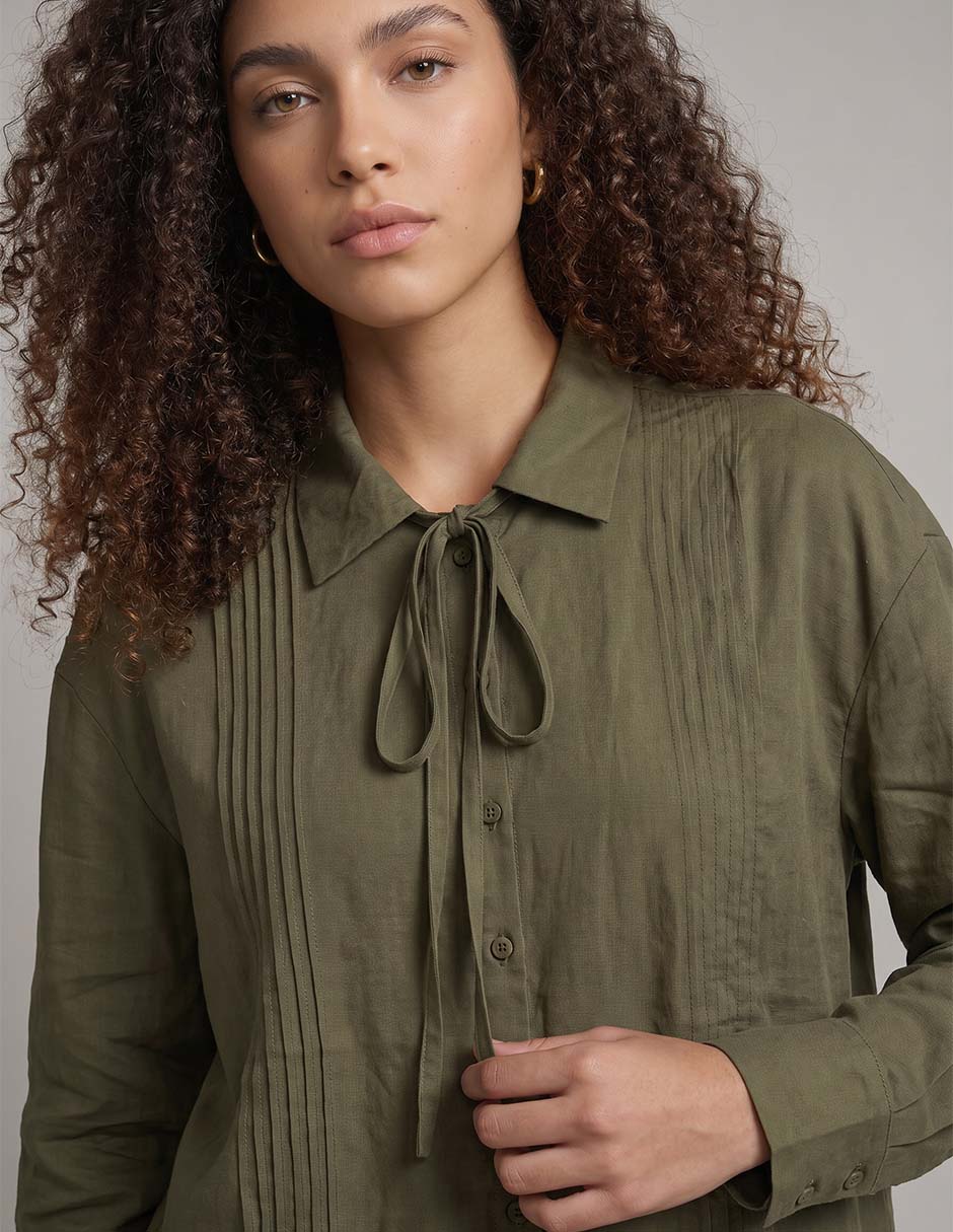 Blusa manga larga para mujer 3