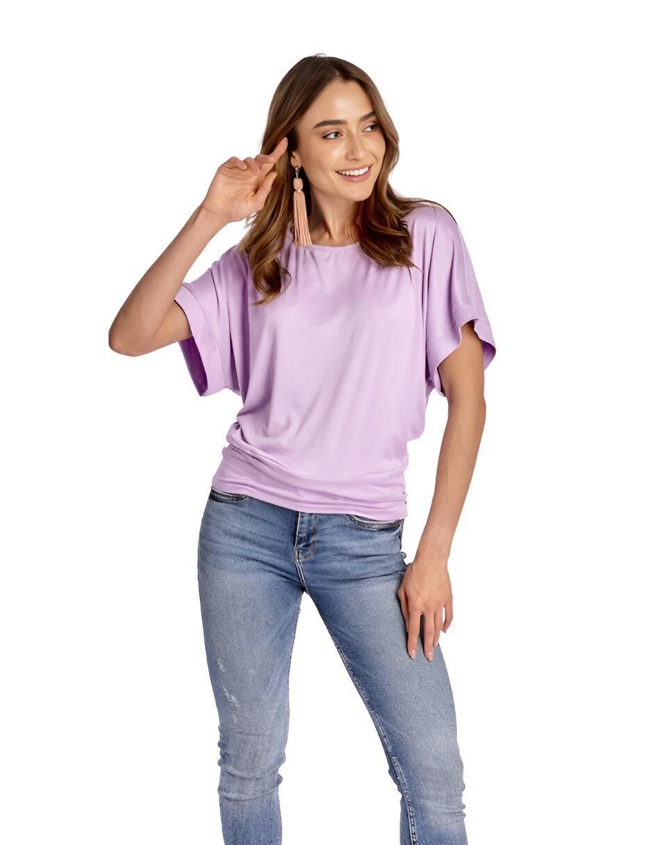 Blusa Beatriz Meade manga al codo para mujer