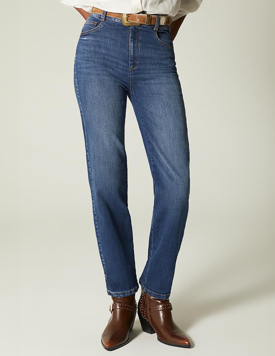 Jeans straight para mujer Jeans straight para mujer