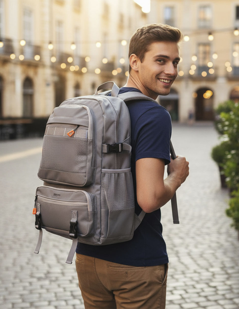 Mochila casual Ground Electronics para hombre