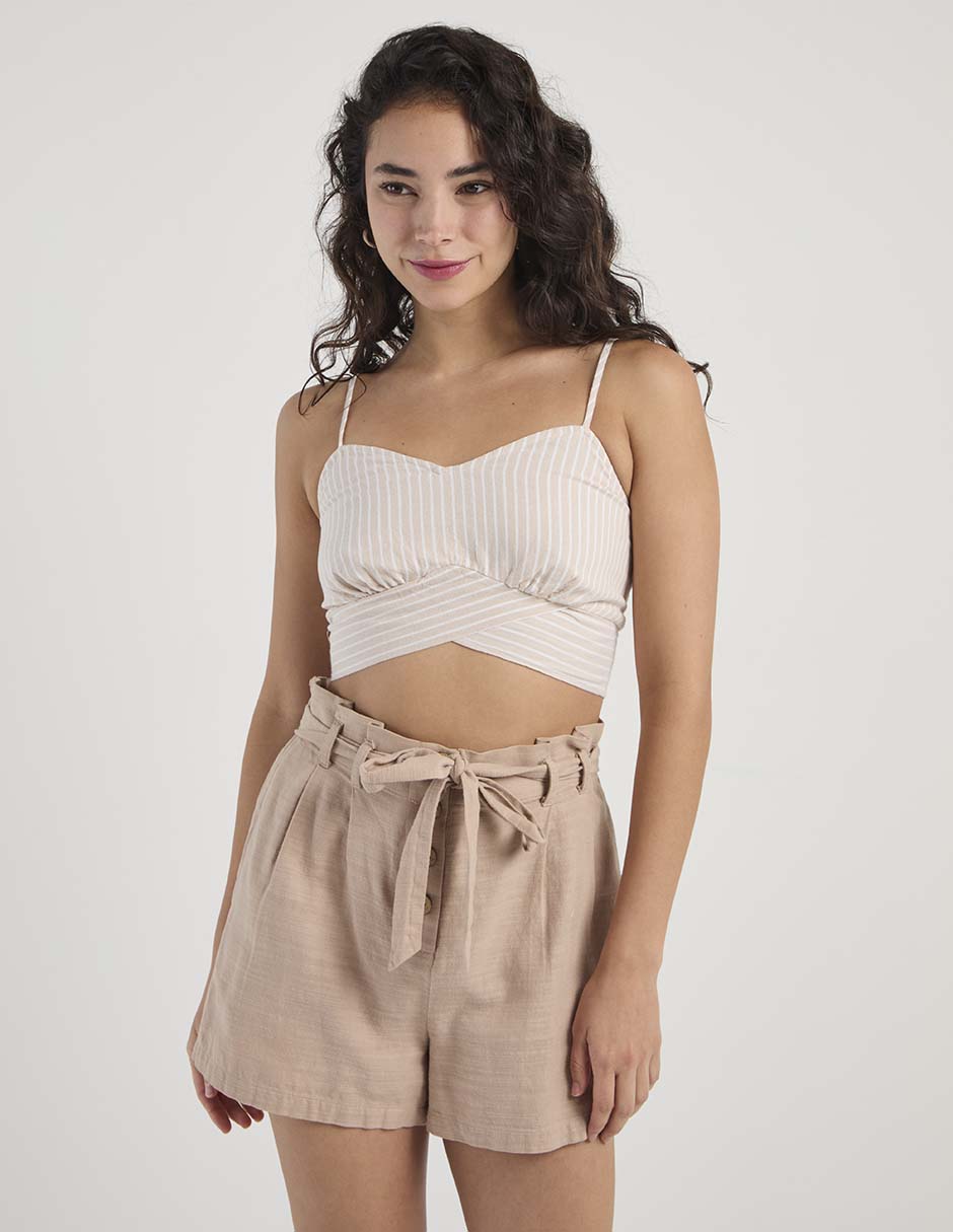 Top escote corazón tirante ajustable 1