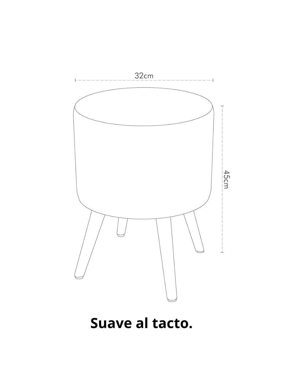 Taburete de piel 4