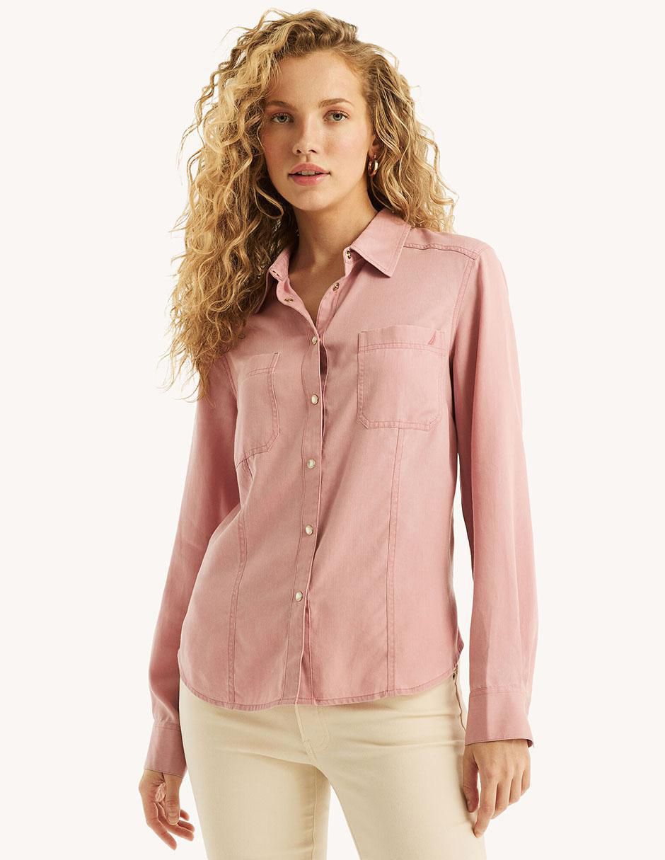 Camisa manga larga para mujer