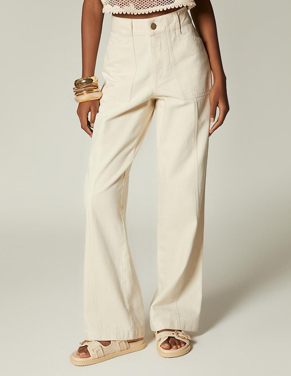 Jeans amplio para mujer