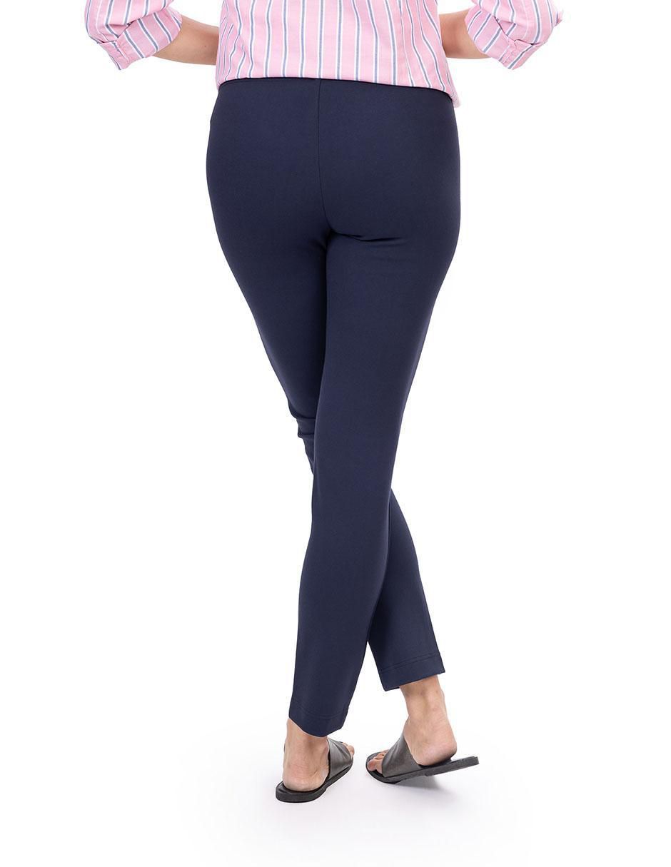 Legging cintura alta con botones para mujer