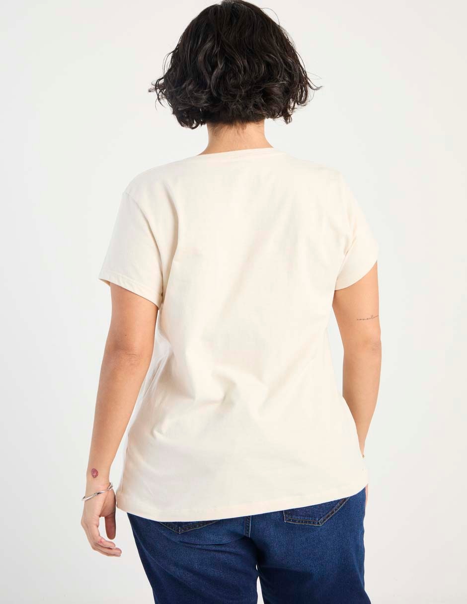 Playera manga corta Stranger Things cuello redondo para mujer 2