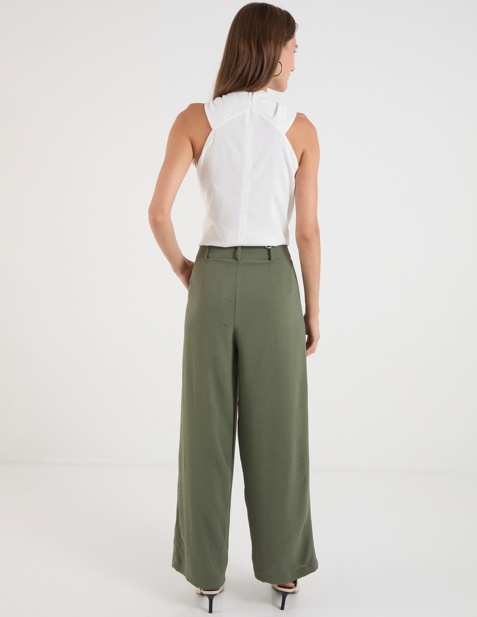 Pantalón relaxed amplio para mujer 5
