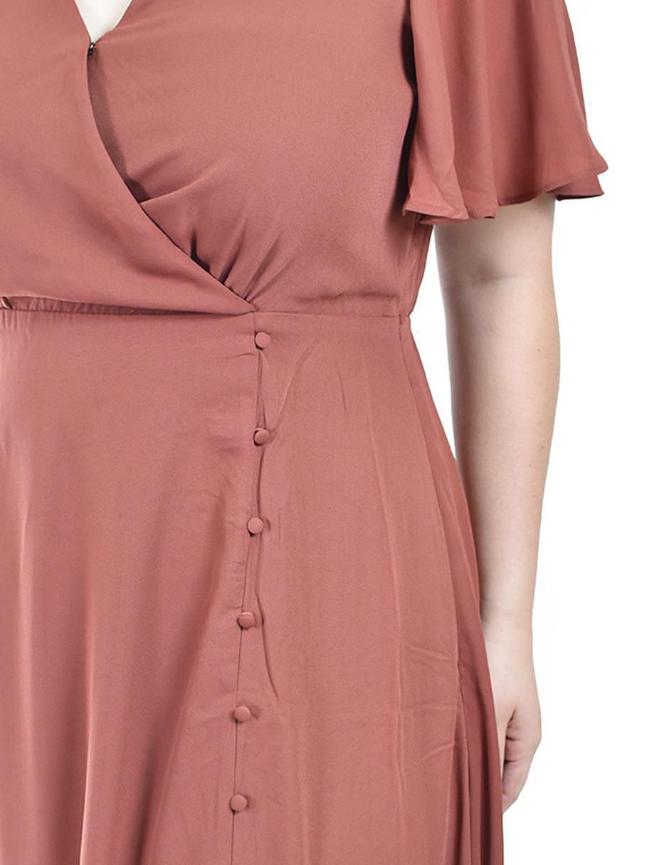 Vestido maxi de fiesta escote V