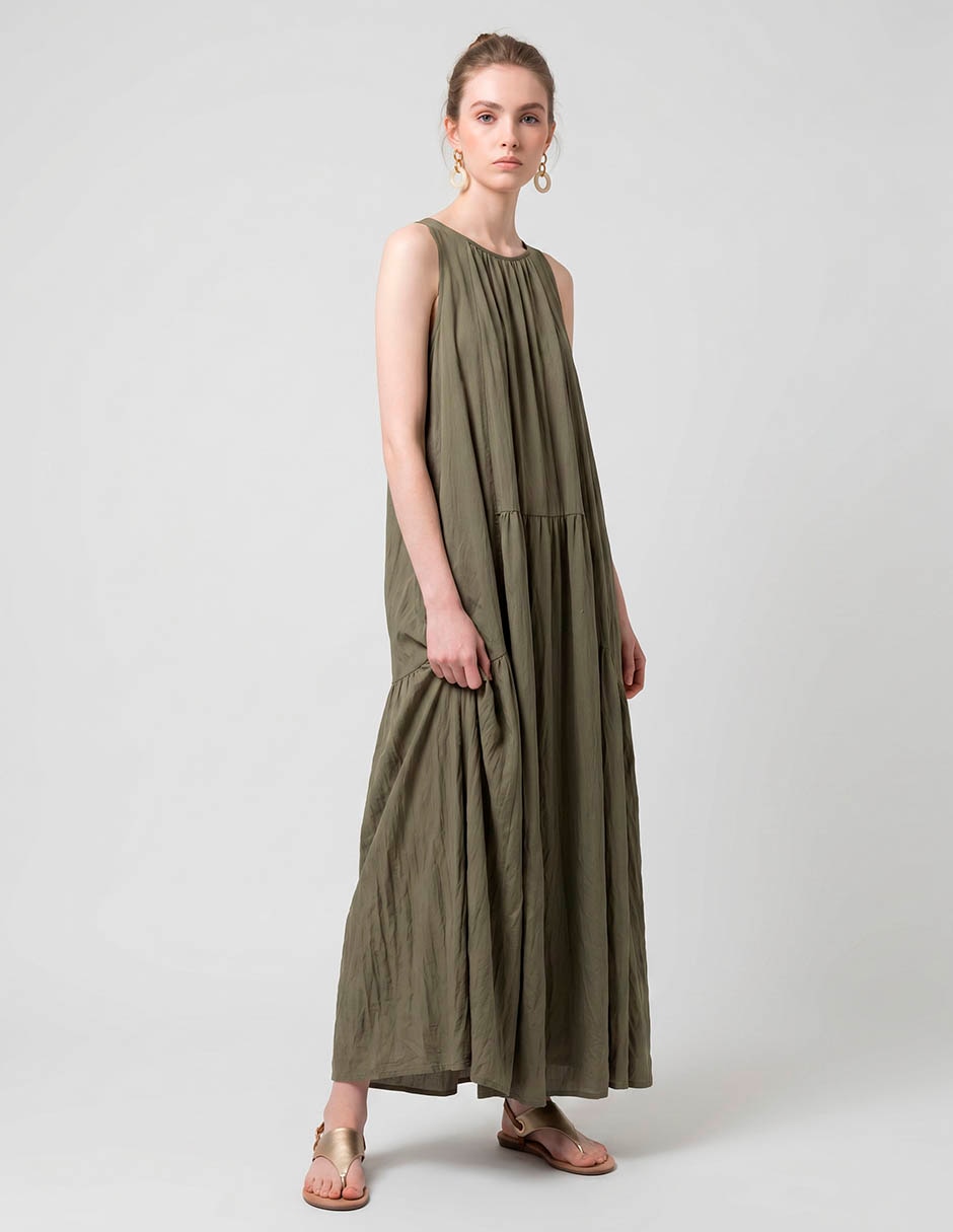 Vestido largo casual para mujer