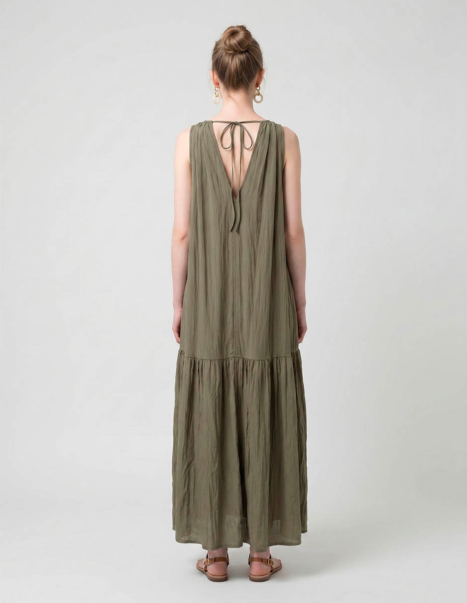 Vestido largo casual para mujer 2