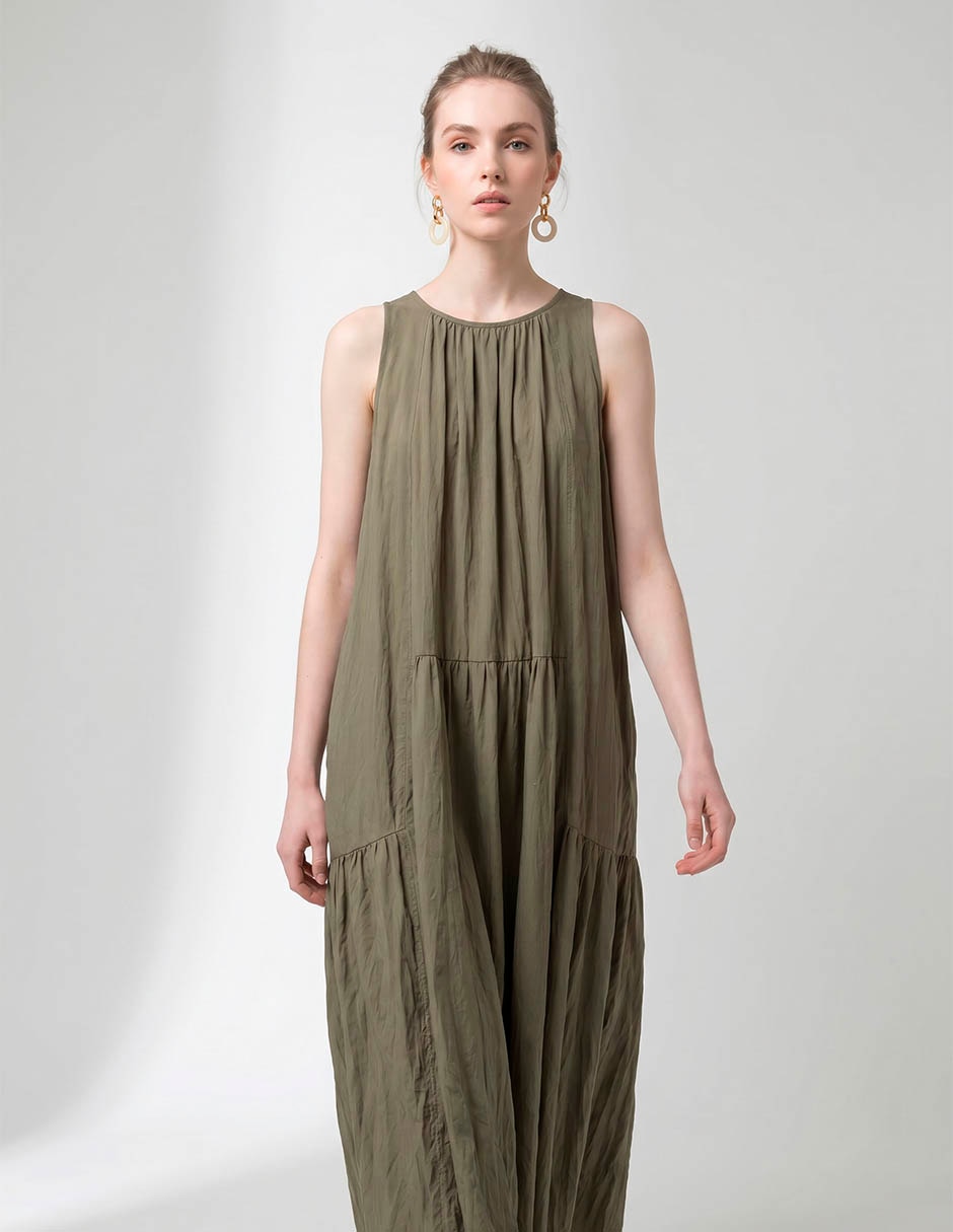 Vestido largo casual para mujer 3