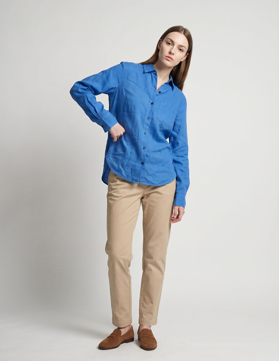 CAMISA 890637A LINO CAMISERO RE