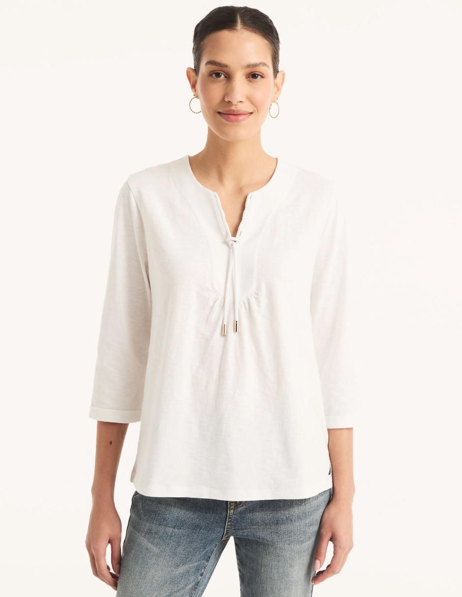 Blusa manga 3/4 para mujer