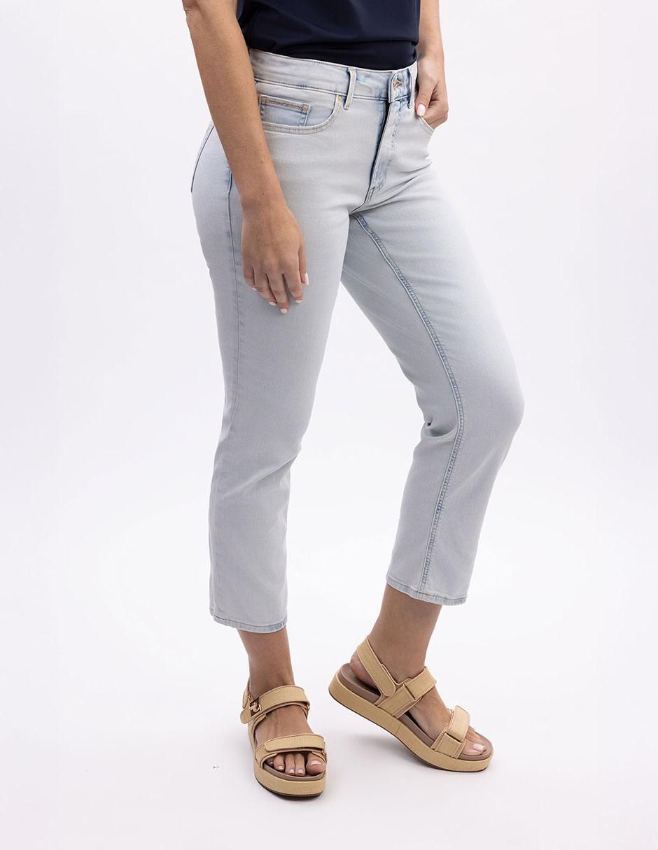 Jeans capri slim n5ak2508-k8h para mujer