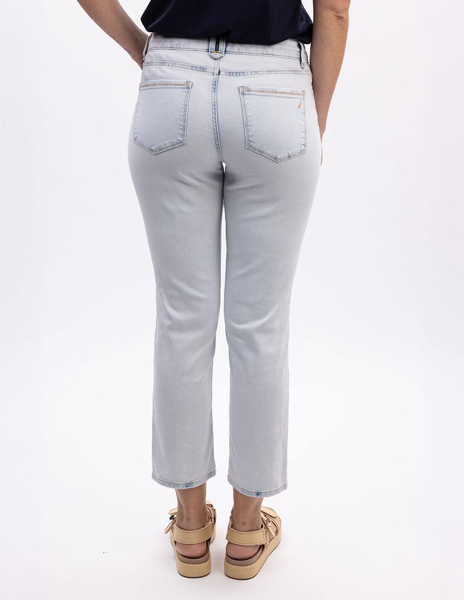 Jeans capri slim n5ak2508-k8h para mujer