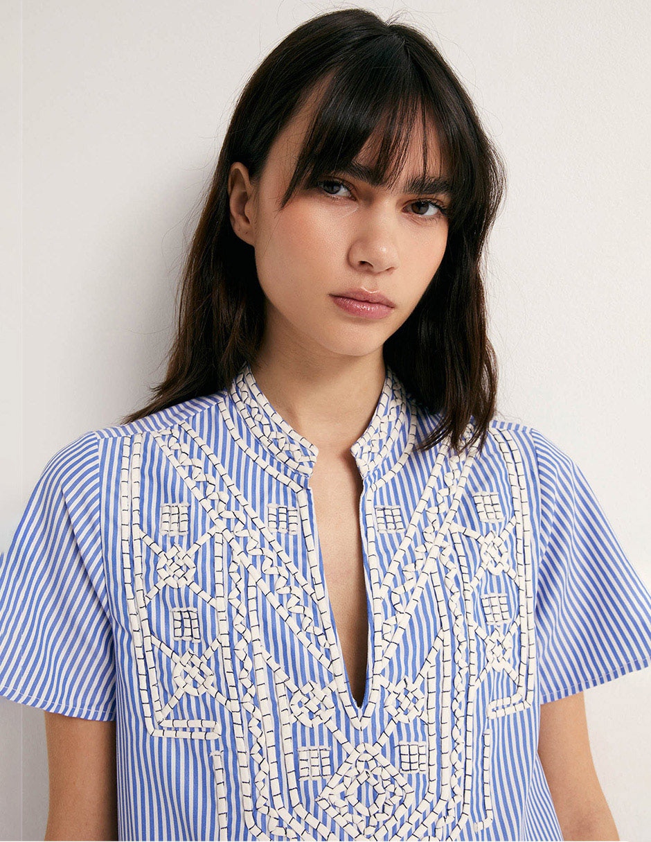 Vestido corto casual Sfera para mujer