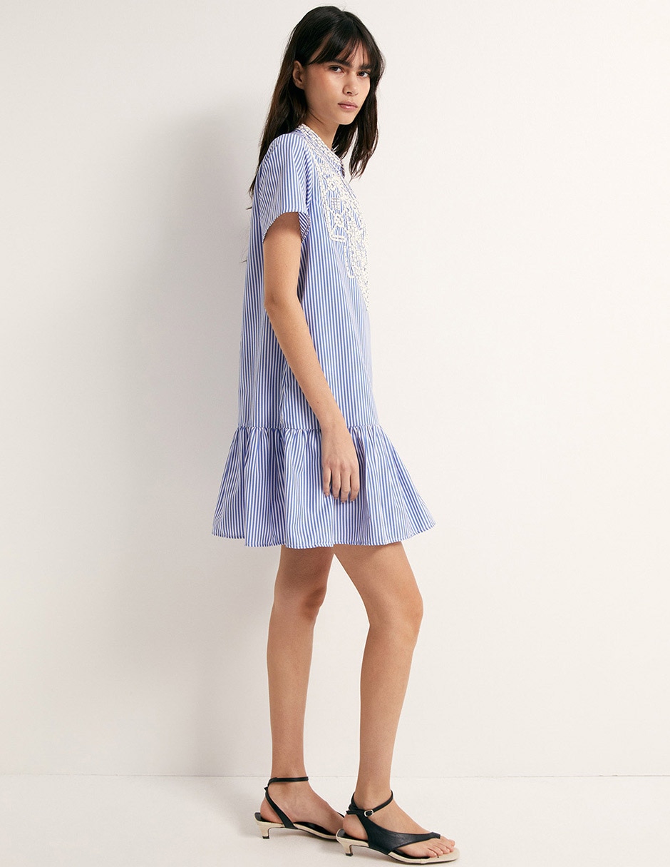 Vestido corto casual Sfera para mujer