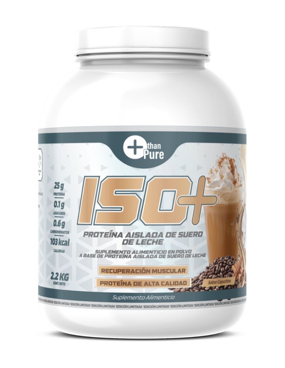 ISO+ con calcio sabor capuccino de 2.2 kg 1