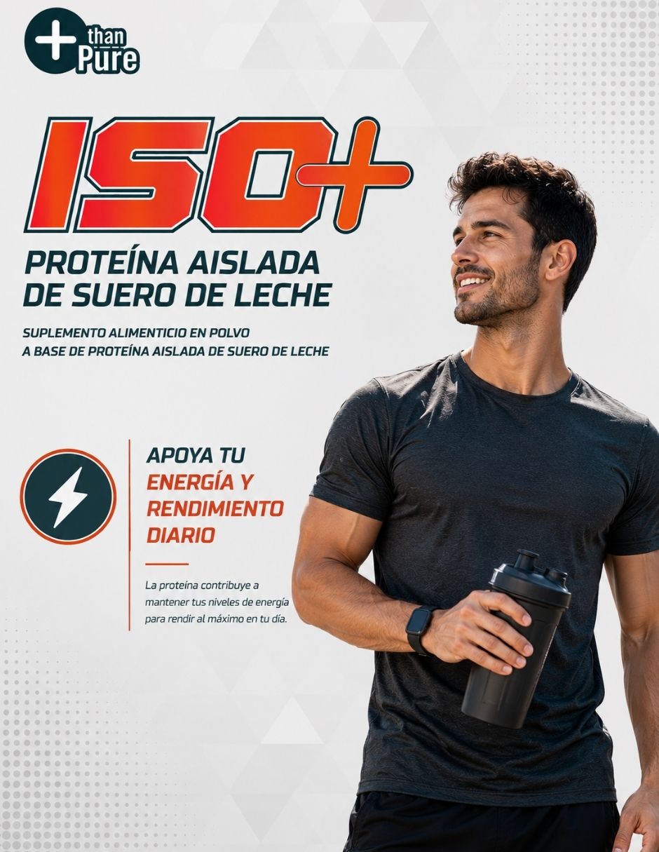 ISO+ Fit Nutrition con calcio sabor chocolate de 2.2 kg